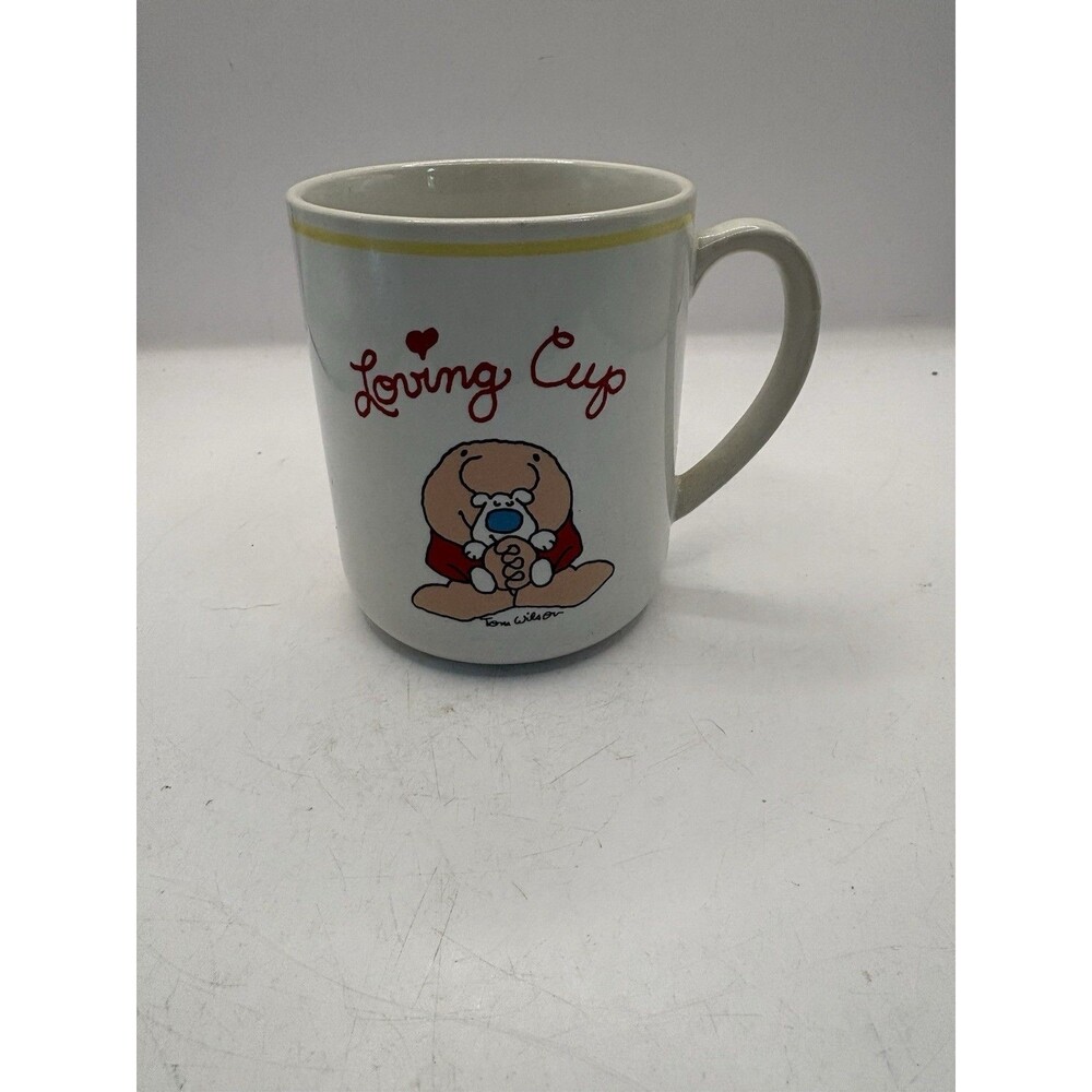 Vintage ZIGGY & Fuzz Character 1982 "Loving Cup" Coffee Mug Loving Cup 8 Oz.